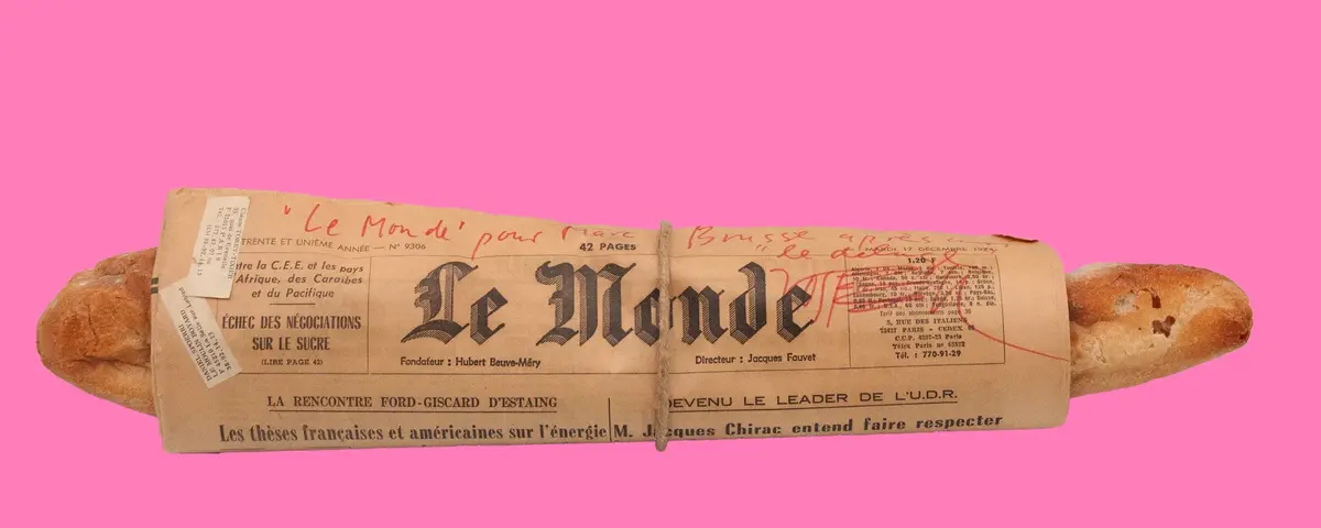 Wolf Vostell, Le Monde pour Marc, 1974